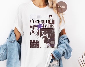 Premium Cocteau Twins T-Shirt - Heaven or Las Vegas Album - Pop Music - Fan Merch