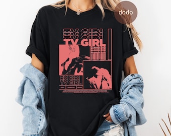 Premium TV Girl T-Shirt - French Exit Album - Pop Music - Fan Merch