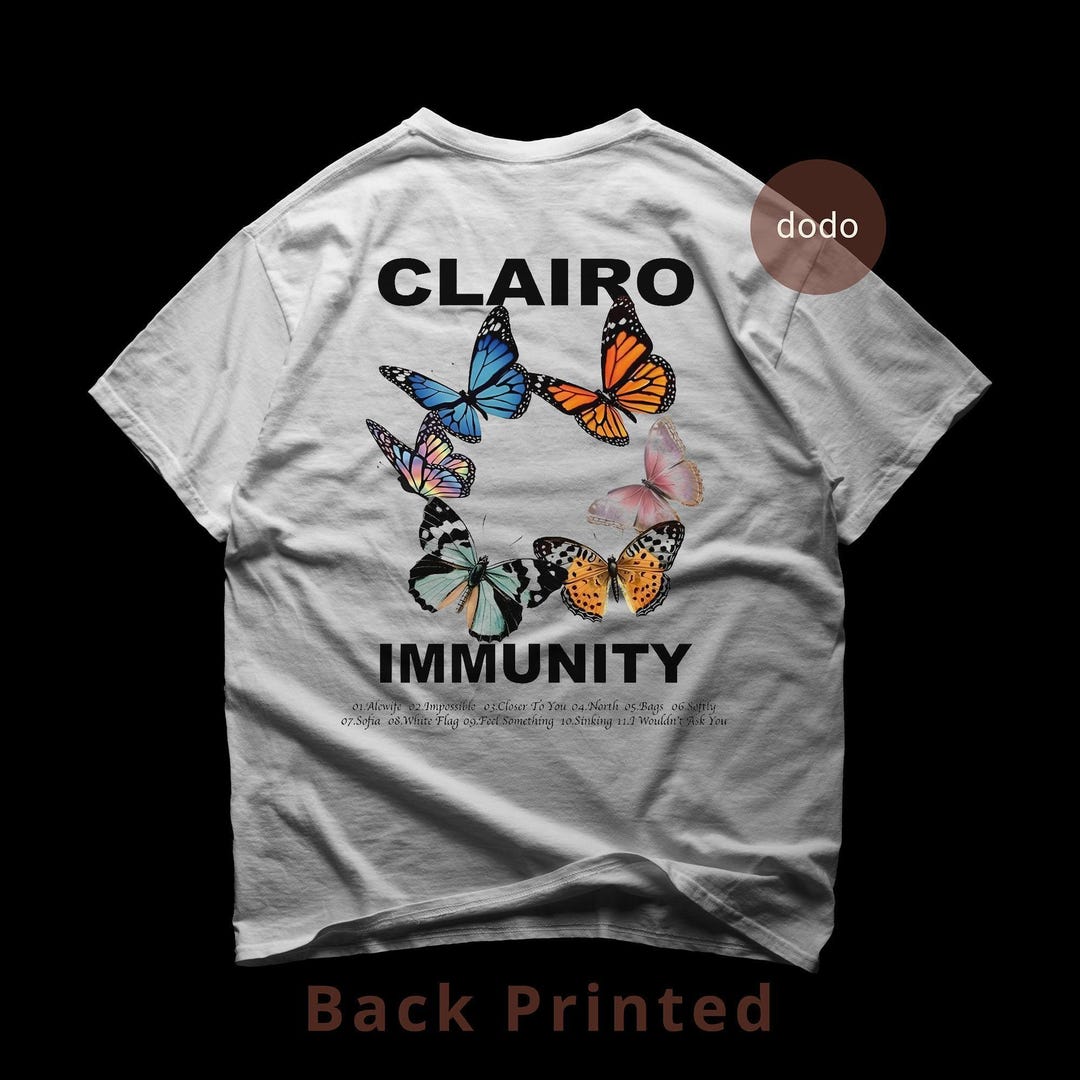 Clairo(クレイロ)TシャツSサイズ Clairo Sling Merch shirt, Clairo European Tour T-shirt, size S-5XL