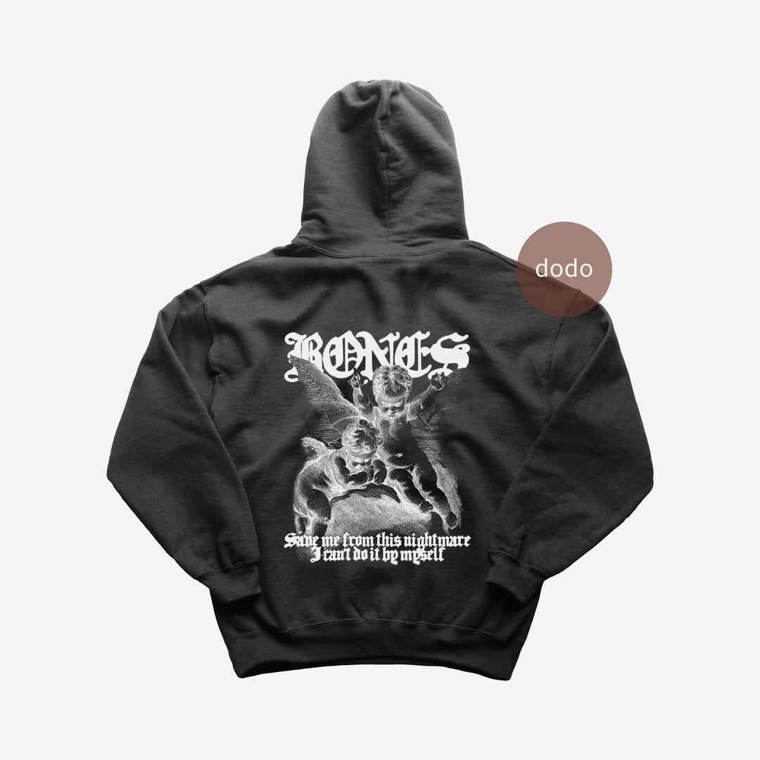 Bones Rapper Merchandise Bones Hoodie - Rap Music Hoodie - Rotten Album - Bones Album Hoodie ...
