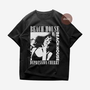 Beach House T-Shirt - Pop Musik Shirt - Depression Kirsche Album - Beach House Album Shirt - Beach House Merch - Unisex Pop Kleidung