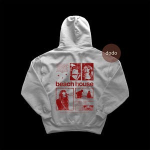Beach House Hoodie - Pop Musik Hoodie - Einmal zweimal Melodie Album - Beach House Album Hoodie - Beach House Merch - Unisex Pop Kleidung