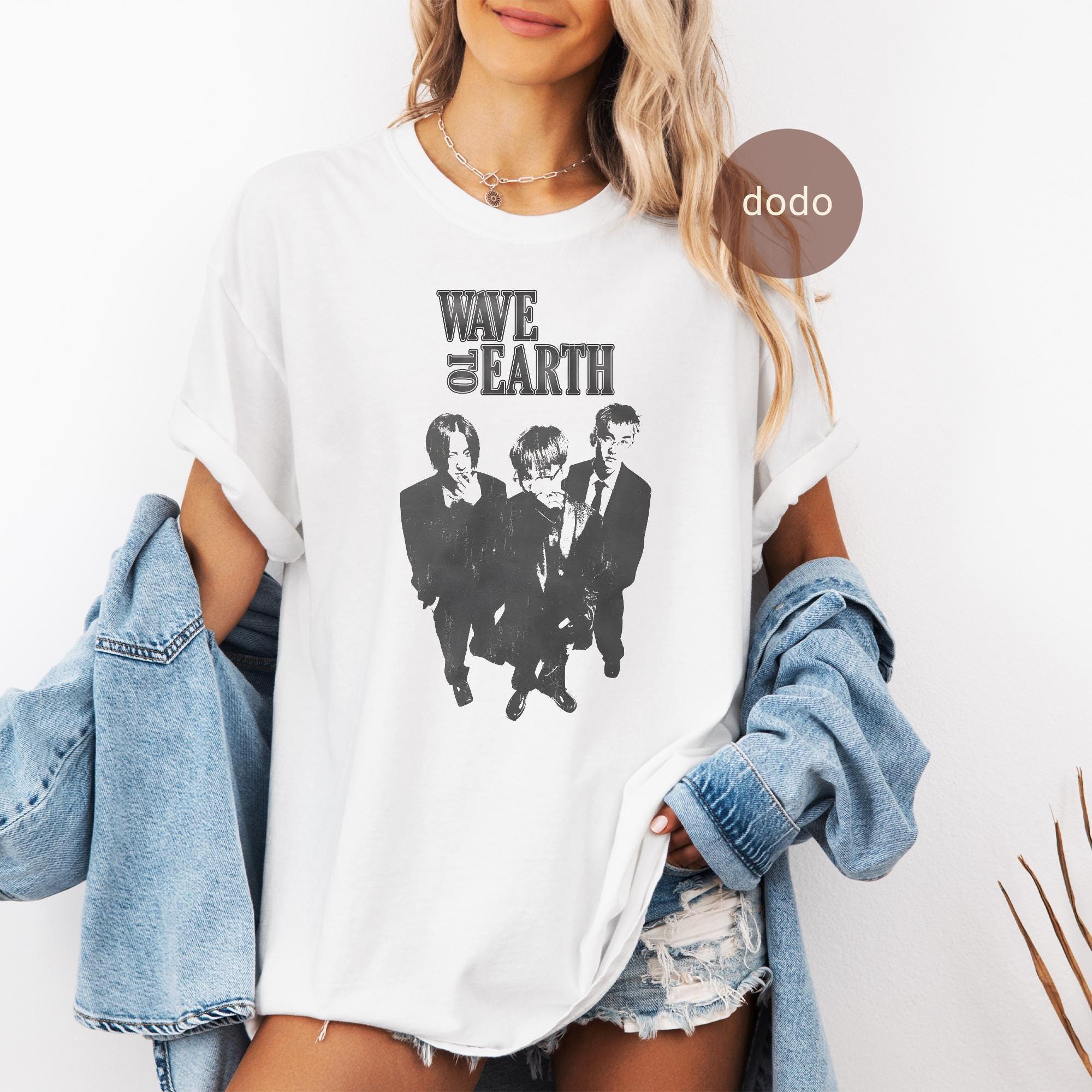 Wave To Earth flaws and all tour Tシャツ L Premium Wave to Earth T-shirt - Pop Music Shirt - Flaws and All