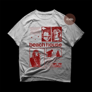 Beach House T-Shirt - Pop Musik Shirt - Einmal zweimal Melodie Album - Beach House Album Shirt - Beach House Merch - Unisex Pop Kleidung
