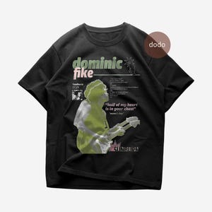 Dominic Fike T-Shirt - Rap Music Shirt - Sunburn Album - Dominic Fike Album - Dominic Fike Merch - Unisex Rapper Clothing