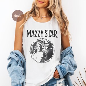 Premium Mazzy Star Tank Top - Pop Music Top - So Tonight That I Might See Album - Mazzy Star Merch - Unisex Pop Clothing