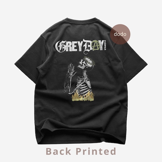 Suicideboys Back T-shirt - Rap Music Shirt - Grey Day Tour 2025