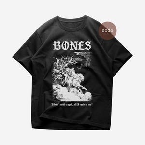 Knochen T-Shirt - Rap Musik Shirt - Rotten Album - Knochen Album Shirt - Knochen Merch - Unisex Rapper Kleidung