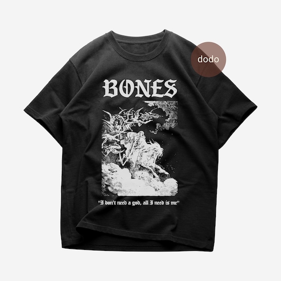 Bones T-shirt - Rap Music Shirt - Rotten Album - Bones Album Shirt