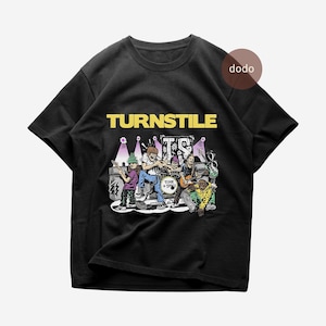Turnstile T-Shirt - Rock Music Shirt - GLOW ON Album - Turnstile Album Shirt - Turnstile Merch - Unisex Rocker Clothing