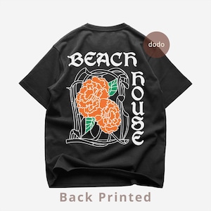 Beach House Back T-Shirt - Pop Musik Shirt - Devotion Album - Beach House Album Shirt - Beach House Merch - Unisex Pop Kleidung