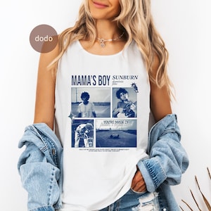 Premium Dominic Fike Tank Top - Rap Music Top - Sunburn Album - Dominic Fike Merch - Unisex Rapper Clothing