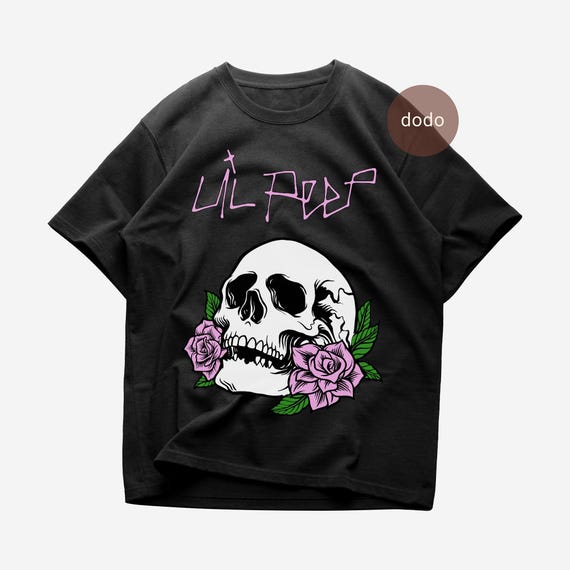 Lil Peep Merchandise T Shirts Lil Peep T-shirt Rap Music Shirt