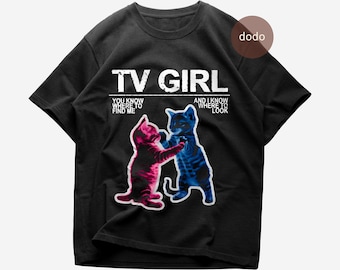 TV Girl T-Shirt - French Exit Album - Pop Music - Fan Merch