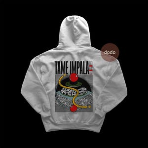 Tame Impala Hoodie - Pop Music Hoodie - Currents Album - Tame Impala Album Hoodie - Tame Impala Merch - Unisex Pop Clothing