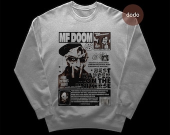 MF Doom Sweatshirt - Madvillainy Demos Album - Rap Music - Fan Merch