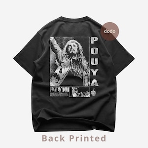 Pouya Back T-Shirt - Rap Music Shirt - 1000 Rounds Single - Pouya Album Shirt - Pouya Merch - Unisex Rapper Clothing