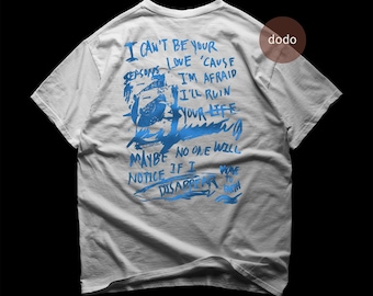 Wave to Earth Band - 0.1 Flaws and All Album Tracklist T-shirt