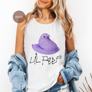 Comfort Colors Lil Peep Tank Top - Rap Music Top - Part One Album - Lil Peep Album - Lil Peep Merch - Unisex Rapper Clothing