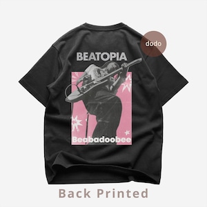 Beabadoobee Back T-Shirt - Pop Music Shirt - Beatopia Album - Beabadoobee Album Shirt - Beabadoobee Merch - Unisex Pop Clothing