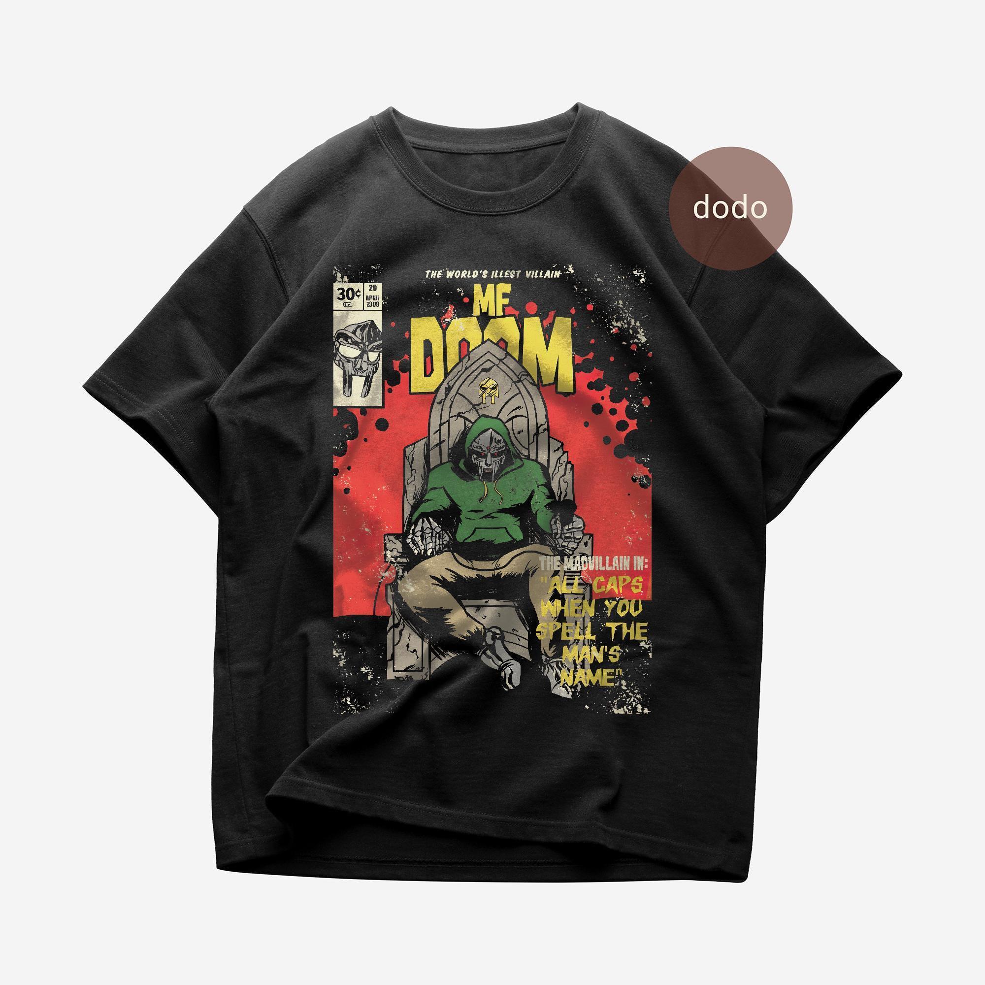 MF Doom T-shirt - Madvillainy Album - Rap Music - Fan Merch - Etsy