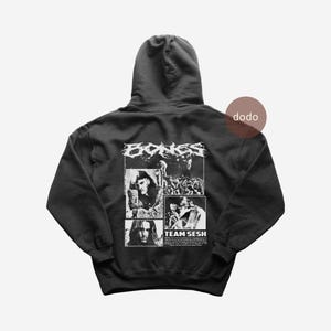Bones Hoodie - Rap Music Hoodie - TeamSESH Design - Bones Album Hoodie - Bones Merch - Unisex Rapper Clothing