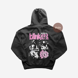 Blink 182 Hoodie - Pop Music Hoodie - One More Time Album - Blink 182 Album Hoodie - Blink 182 Merch - Unisex Pop Clothing