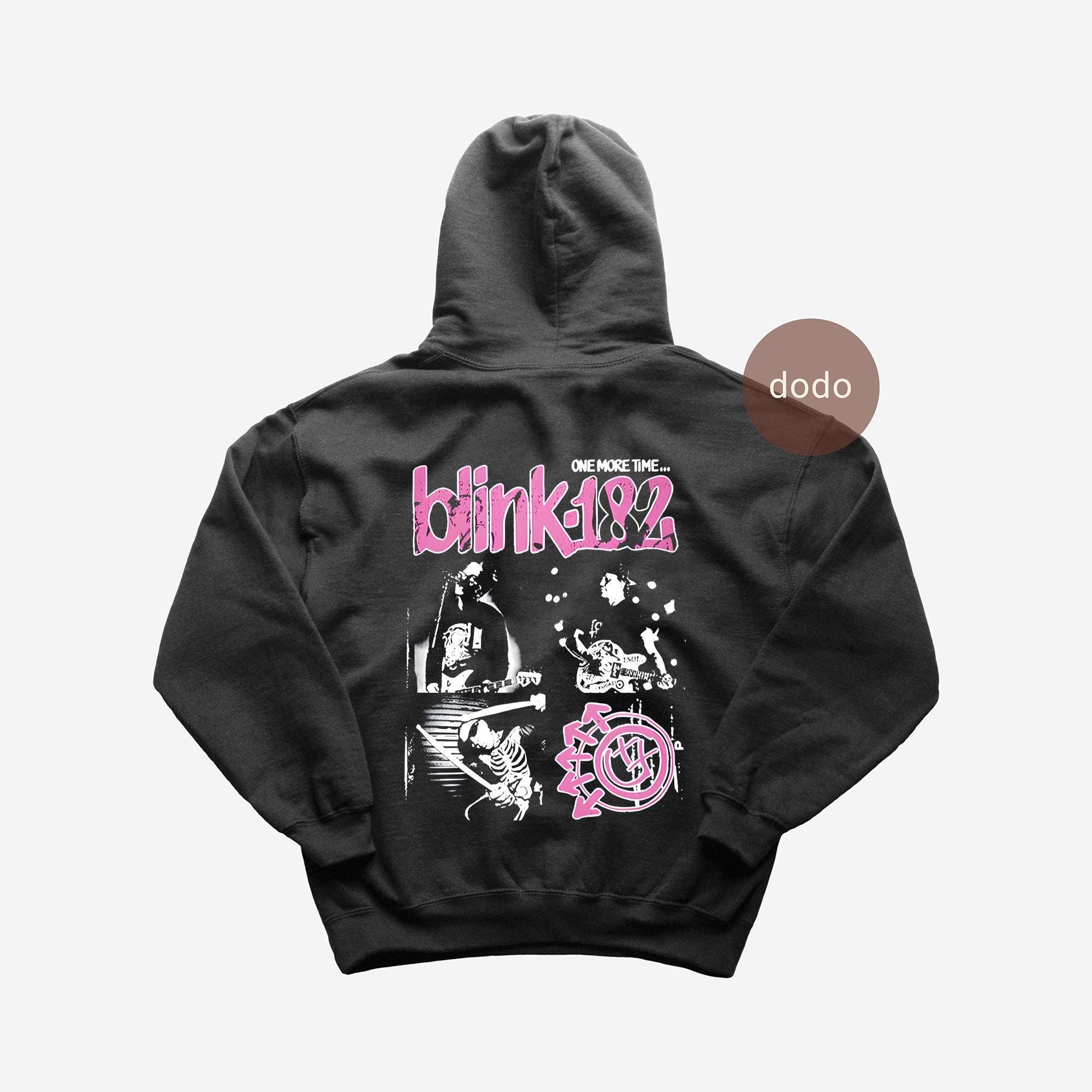 新品00s Blink 182 バンド スウェット パーカー ブリンク XXL Blink 182 Hoodie - Pop Music Hoodie - One More Time Album - Blink