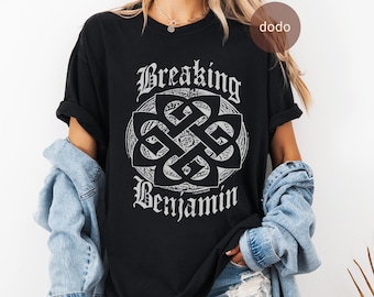 Premium Breaking Benjamin T-Shirt - Rock Music Shirt - We Are Not Alone Album - Breaking Benjamin Merch - Unisex Rocker Clothing