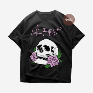 Lil Peep T-Shirt - Rap Music Shirt - Crybaby Album - Lil Peep Album Shirt - Lil Peep Merch - Unisex Rapper Clothing