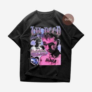 Lil Peep T-Shirt - Rap Music Shirt - Come Over When You're Sober Album - Lil Peep Album Shirt - Lil Peep Merch - Unisex Rapper Clothing