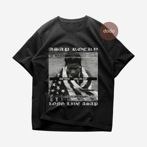 ASAP Rocky T-Shirt - Rap Music Shirt - Long Live Asap Album - ASAP Rocky Album Shirt - ASAP Rocky Merch - Unisex Rapper Clothing