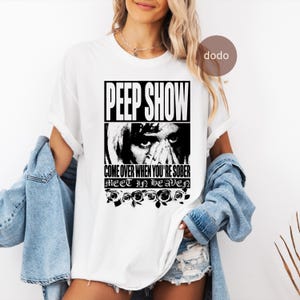 Premium Lil Peep T-Shirt - Rap Music Shirt - Come Over When You&#39;re Sober Album - Lil Peep Merch - Unisex Rapper Clothing