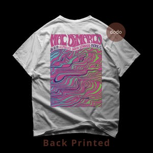 Mac Demarco Back T-Shirt - Rock Music Shirt - This Old Dog Album - Mac Demarco Album Shirt - Mac Demarco Merch - Unisex Rocker Clothing