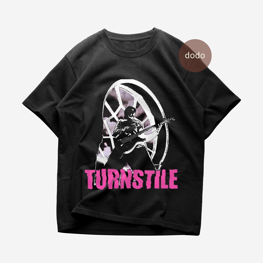 TURNSTILE GLOW ON Tシャツ ホワイト Lサイズ TURNSTILE