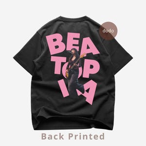 Beabadoobee Back T-Shirt - Pop Music Shirt - Beatopia Album - Beabadoobee Album Shirt - Beabadoobee Merch - Unisex Pop Clothing