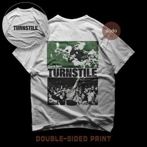 Turnstile T-Shirt - Rock Music Shirt - Double-Sided Print - GLOW ON Album - Turnstile Merch - Unisex Rocker Clothing
