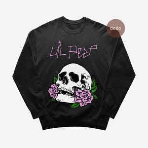 Lil Peep Sweatshirt - Rap Music Sweatshirt - Crybaby Album - Lil Peep Album - Lil Peep Merch - Unisex Rapper Clothing