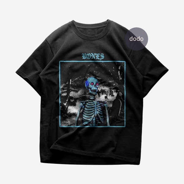 Premium Bones T-Shirt - IFeelLikeDirt Album T-Shirt - Bones New Album T-Shirt - BasketCase Album Shirt - HDMI - Unisex Heavy Cotton Tee