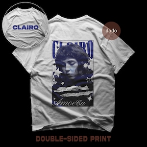 Clairo T-Shirt - Pop Music Shirt - Double-Sided Print - Immunity Album - Clairo Album Shirt - Clairo Merch - Unisex Pop Clothing
