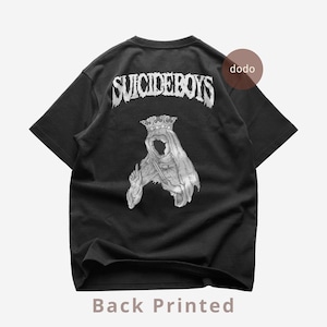 Suicideboys Back T-Shirt - Rap Music Shirt - New World Depression Album - Suicideboys Album - Suicideboys Merch - Unisex Rapper Clothing
