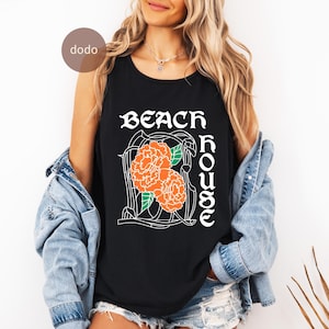 Premium Beach House Tank Top - Pop Music Top - Devotion Album - Beach House Album Shirt - Beach House Merch - Unisex Pop Clothing