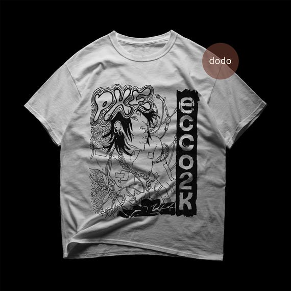 Ecco2k T-shirt Rap Music Shirt MAKKA Single Ecco2k Album