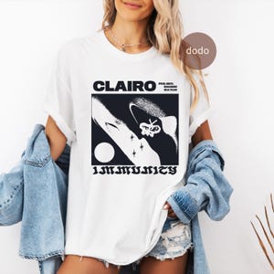 Premium Clairo T-Shirt - Pop Music Shirt - Immunity Album - Clairo Album Shirt - Clairo Merch - Unisex Pop Clothing