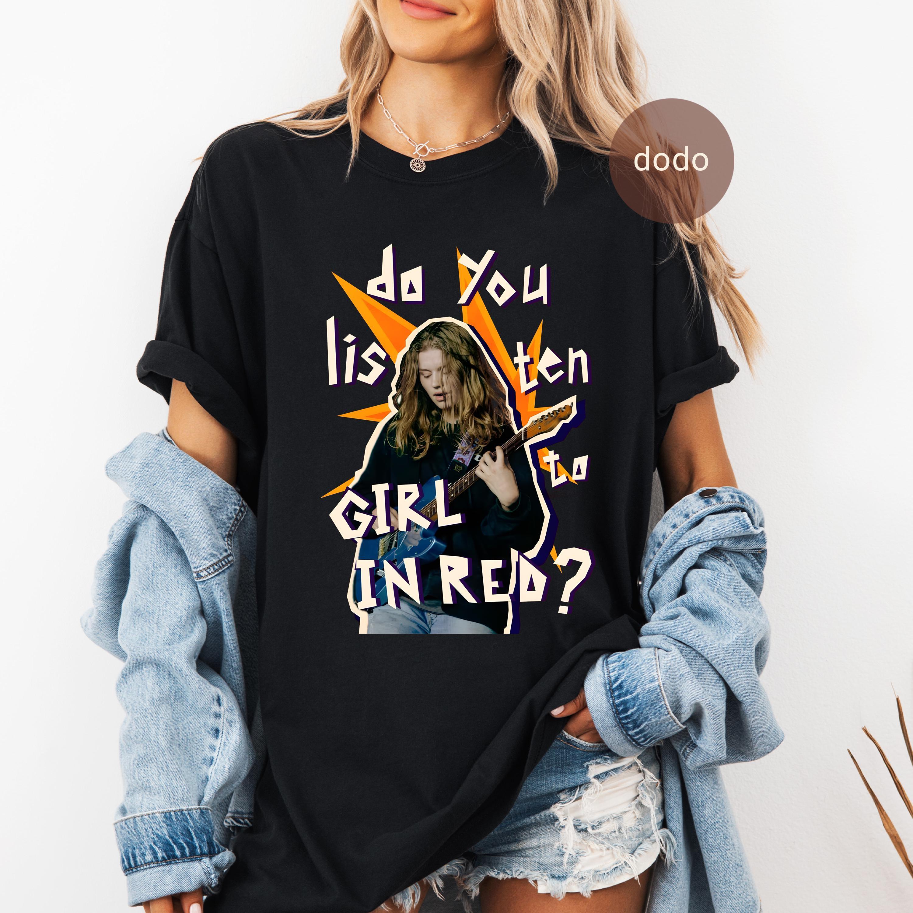 Premium Girl in Red T-shirt - Confession Single - Pop Music - Fan