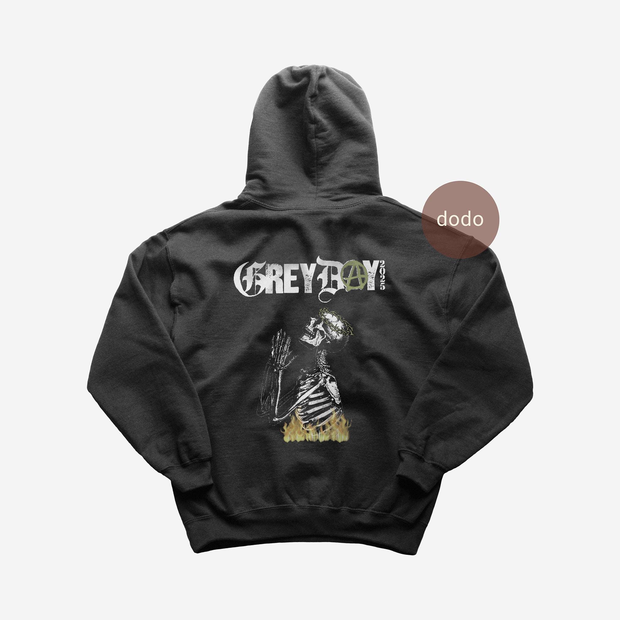 Suicideboys Sweatshirt - Rap Music Sweatshirt - Grey Day Tour 2025