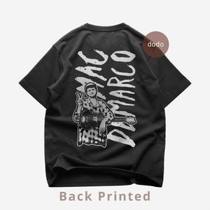 Mac Demarco Back T-Shirt - Rock Music Shirt - 2 Album - Mac Demarco Album Shirt - Mac Demarco Merch - Unisex Rocker Clothing