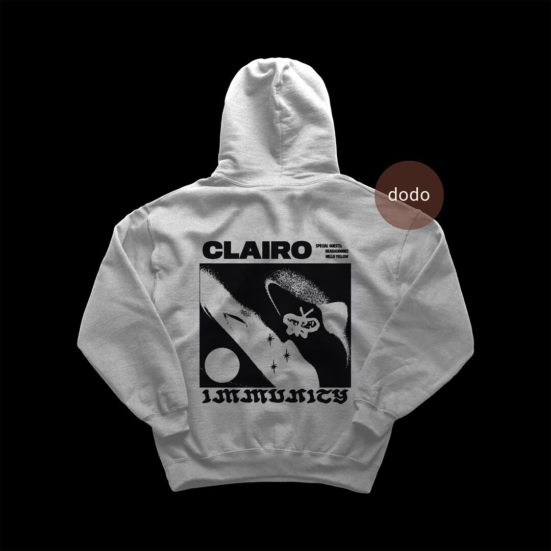 Clairo Hoodie - Pop Music Hoodie - Immunity Album - Clairo Album