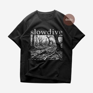 Slowdive T-Shirt - Rock Music Shirt - When the Sun Hits - Slowdive Album Shirt - Slowdive Merch - Unisex Rocker Clothing