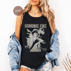 Premium Dominic Fike Tank Top - Rap Music Top - Sunburn Album - Dominic Fike Merch - Unisex Rapper Clothing